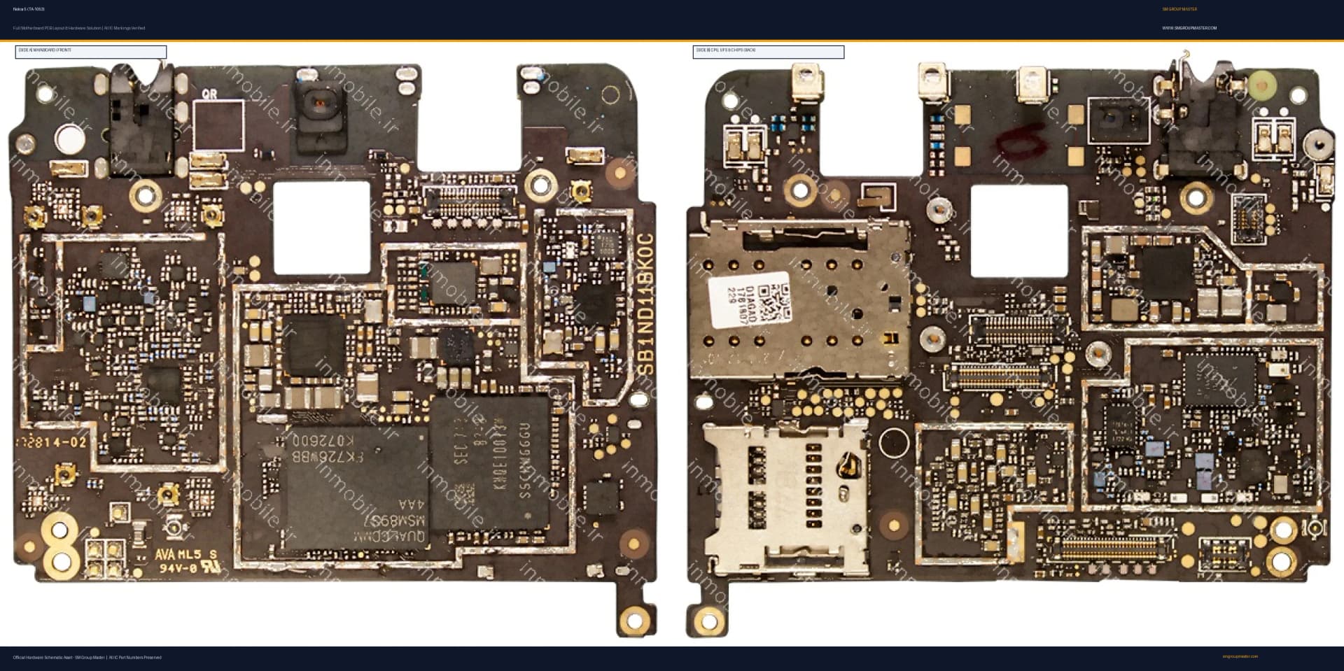 Preview image for Nokia 5 (TA-1053) Hardware Solution & Motherboard Layout