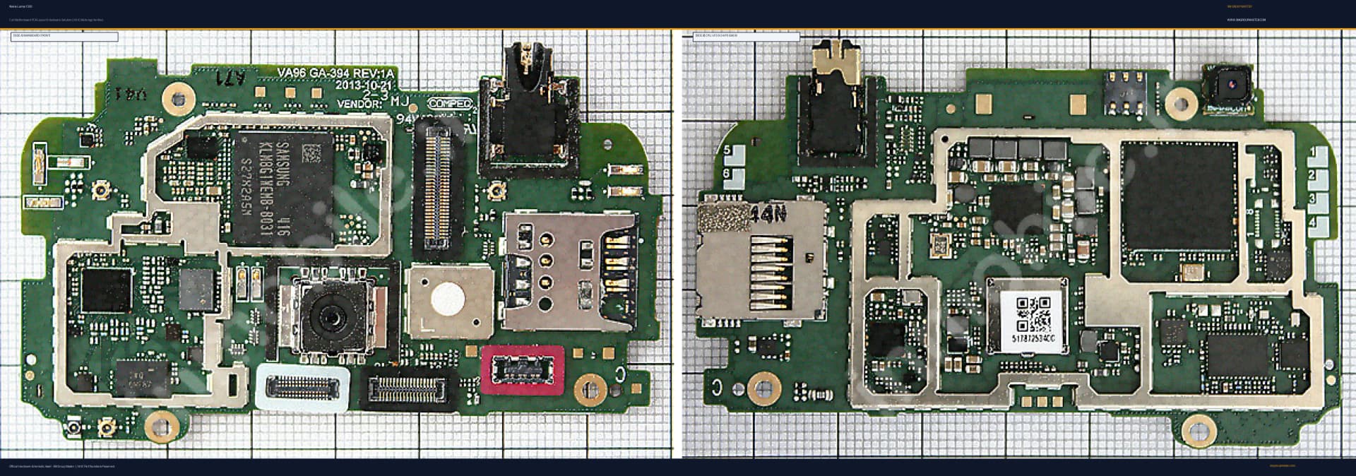 Preview image for Nokia Lumia 1320 Hardware Solution & Motherboard Layout
