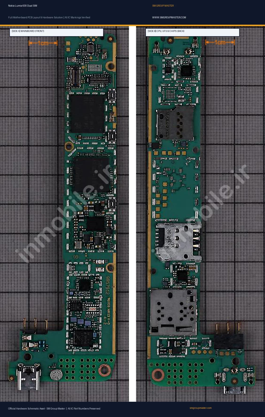 Preview image for Nokia Lumia 630 Dual SIM Hardware Solution & Motherboard Layout