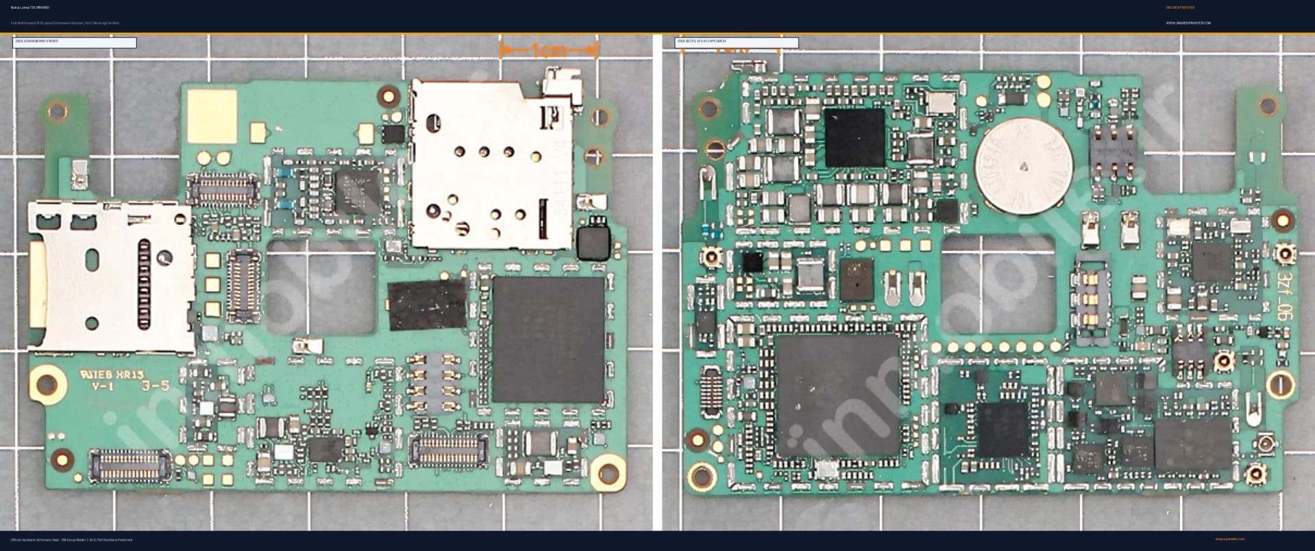 Preview image for Nokia Lumia 720 (RM-885) Hardware Solution & Motherboard Layout