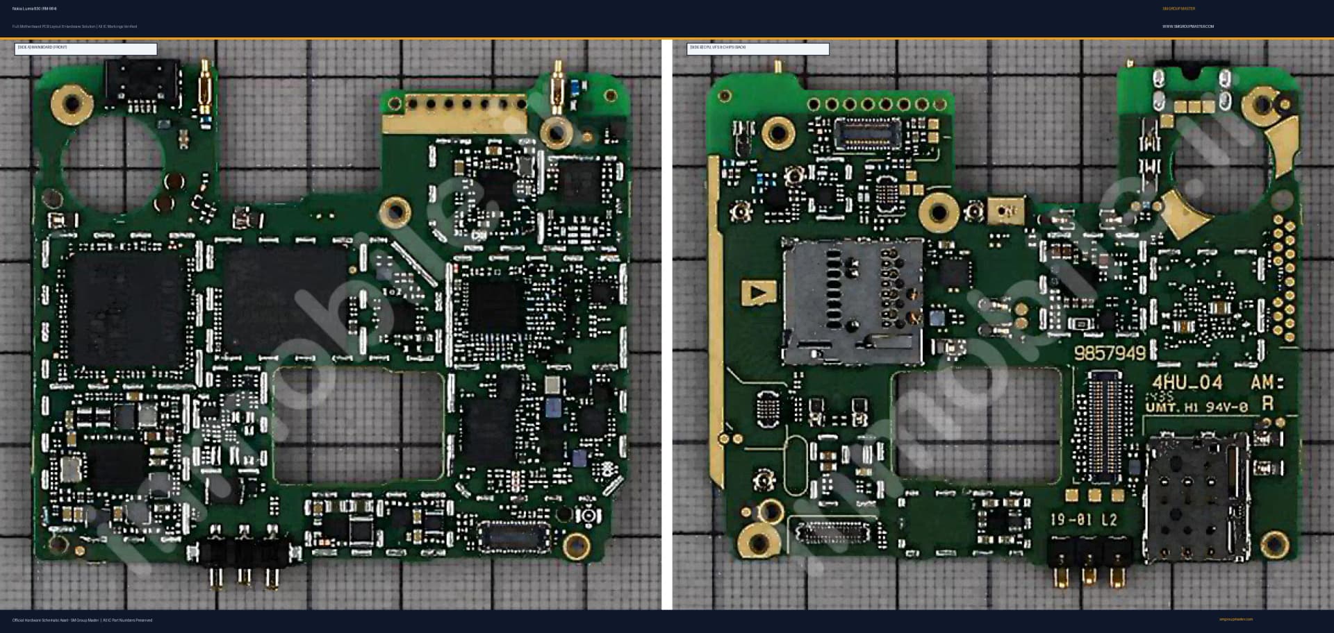 Preview image for Nokia Lumia 830 (RM-984) Hardware Solution & Motherboard Layout