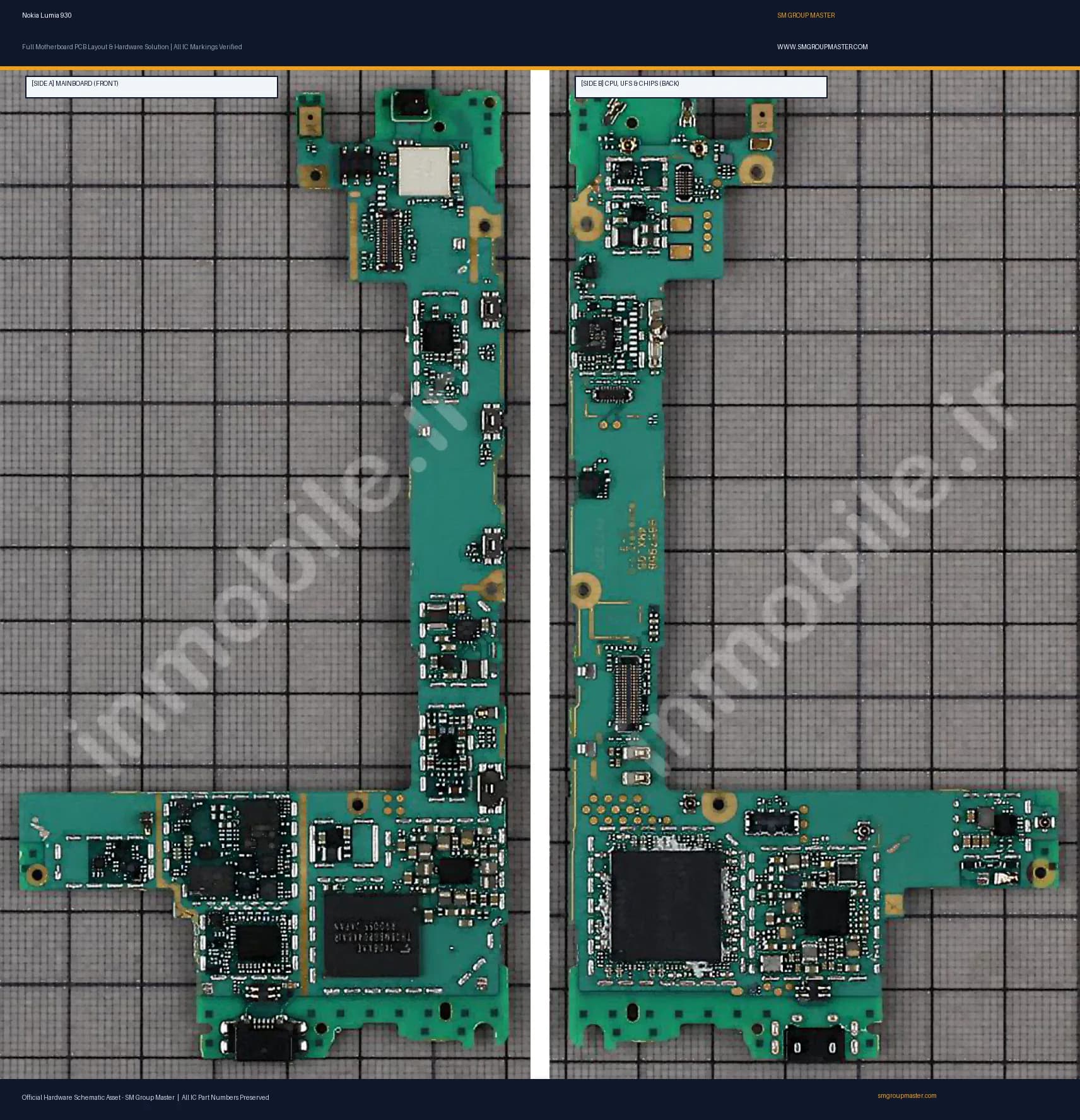 Preview image for Nokia Lumia 930 Hardware Solution & Motherboard Layout