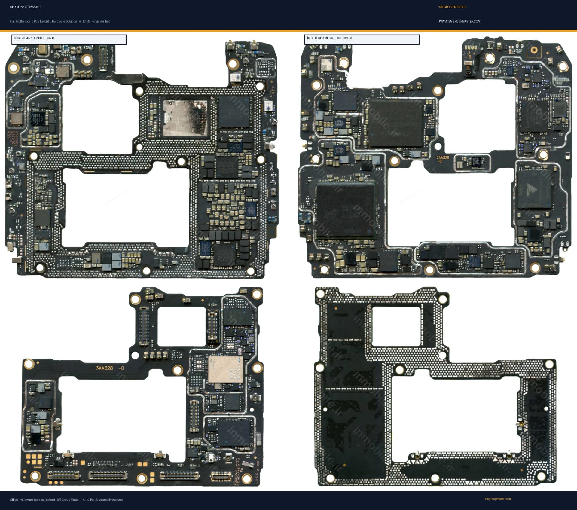 Preview image for OPPO Find X6 (2AA328) Hardware Solution & Motherboard Layout