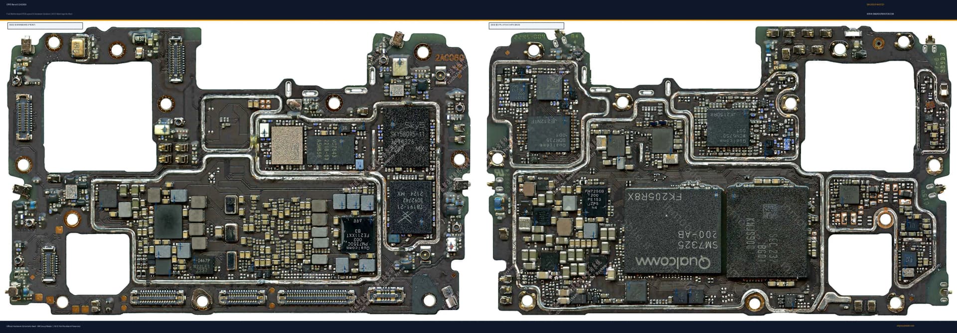 Preview image for OPPO Reno 9 (2AC060) Hardware Solution & Motherboard Layout