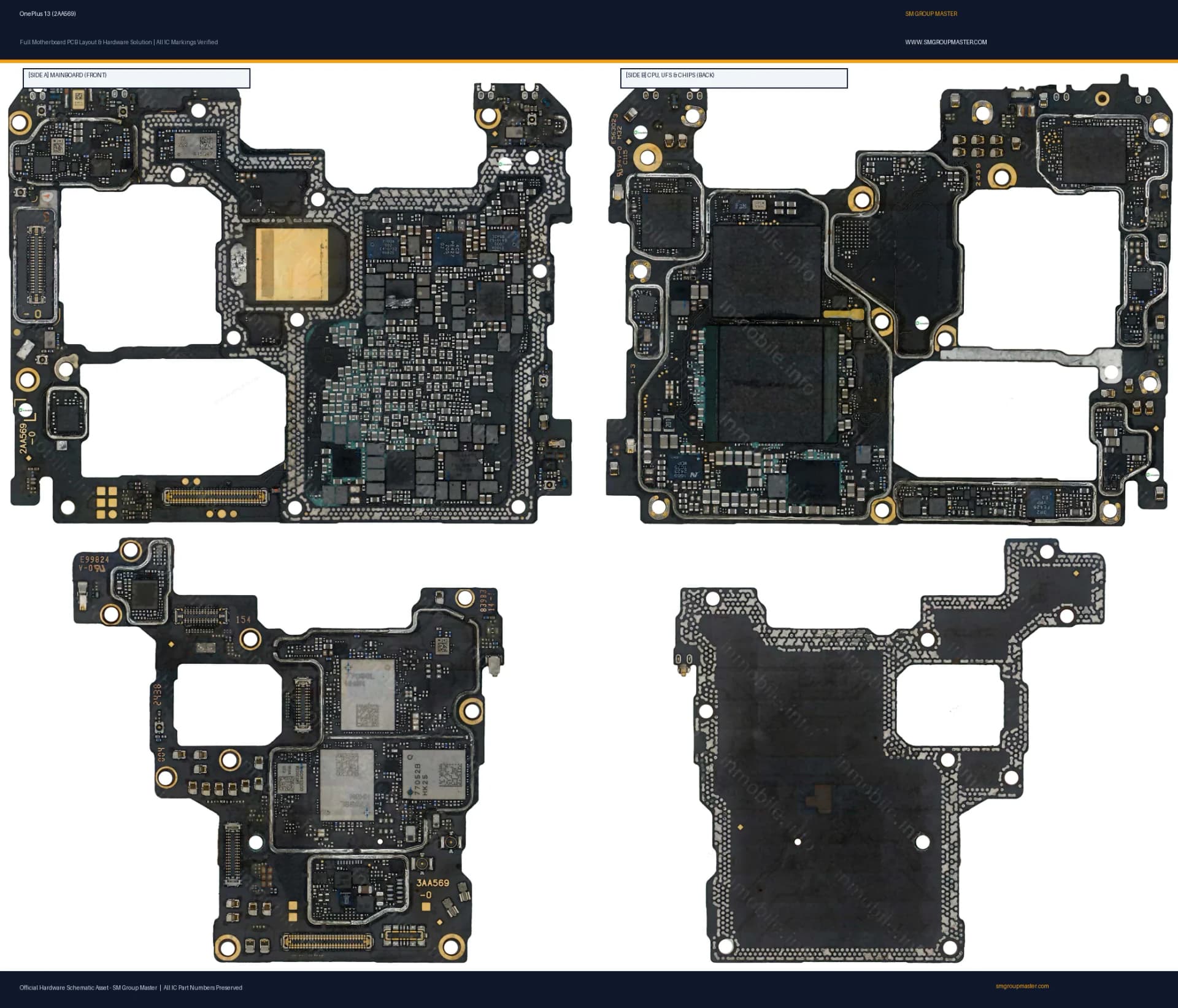 Preview image for OnePlus 13 (2AA569) Hardware Solution & Motherboard Layout