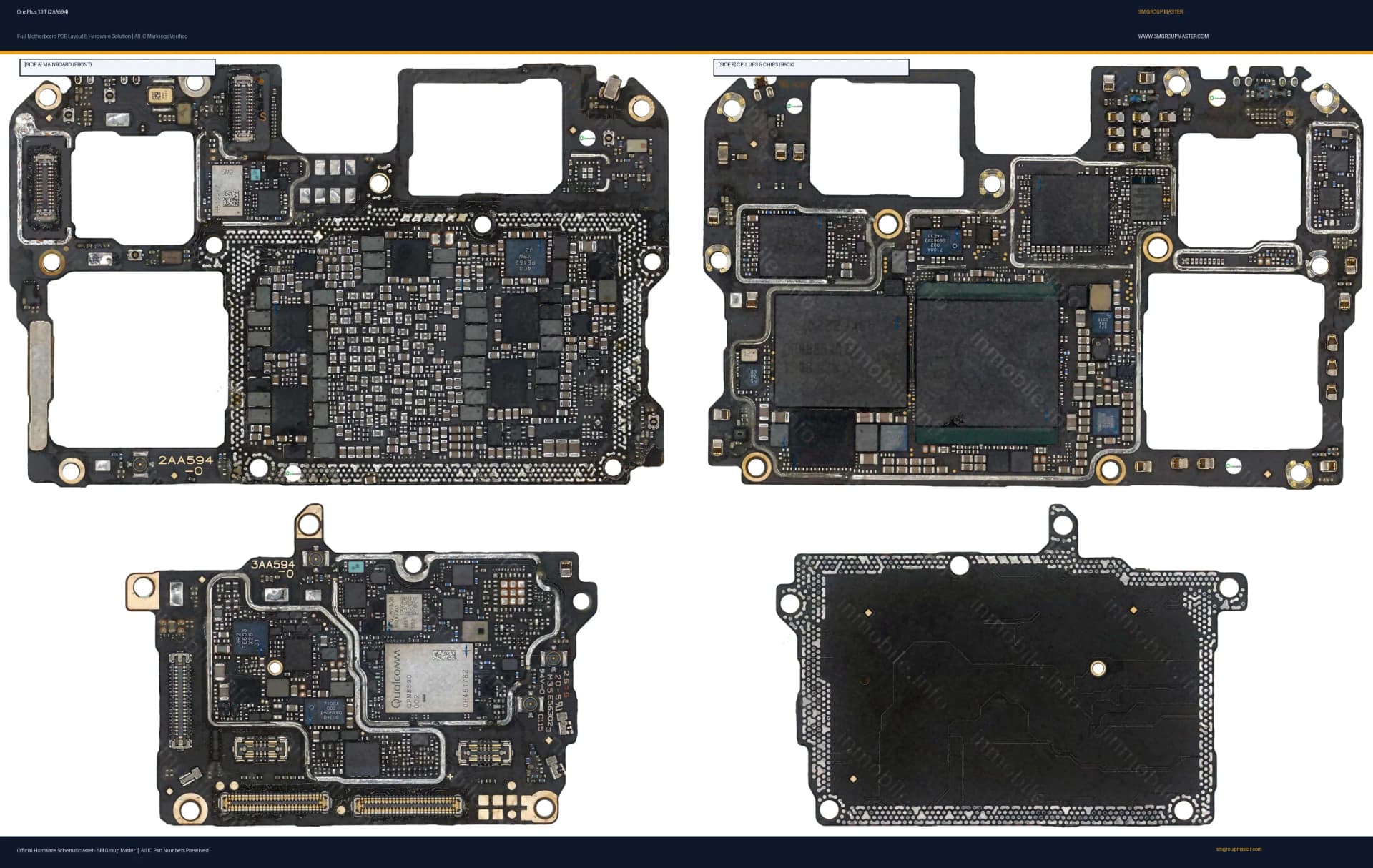 Preview image for OnePlus 13T (2AA594) Hardware Solution & Motherboard Layout