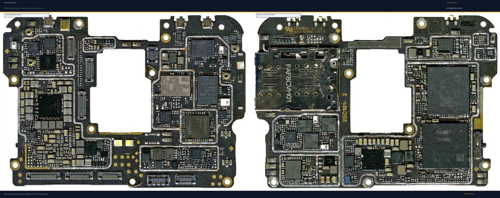 Preview image for OnePlus 6T (2EC1010) Hardware Solution & Motherboard Layout