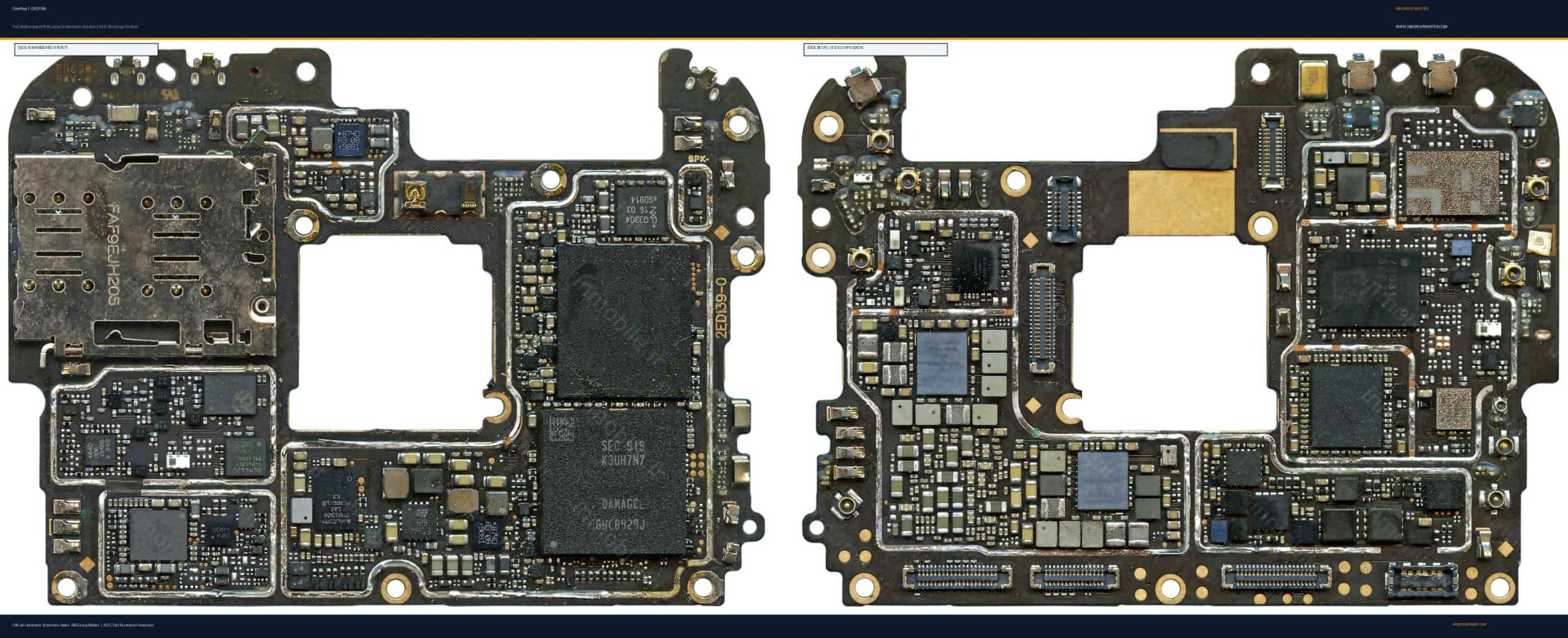 Preview image for OnePlus 7 (2ED139) Hardware Solution & Motherboard Layout