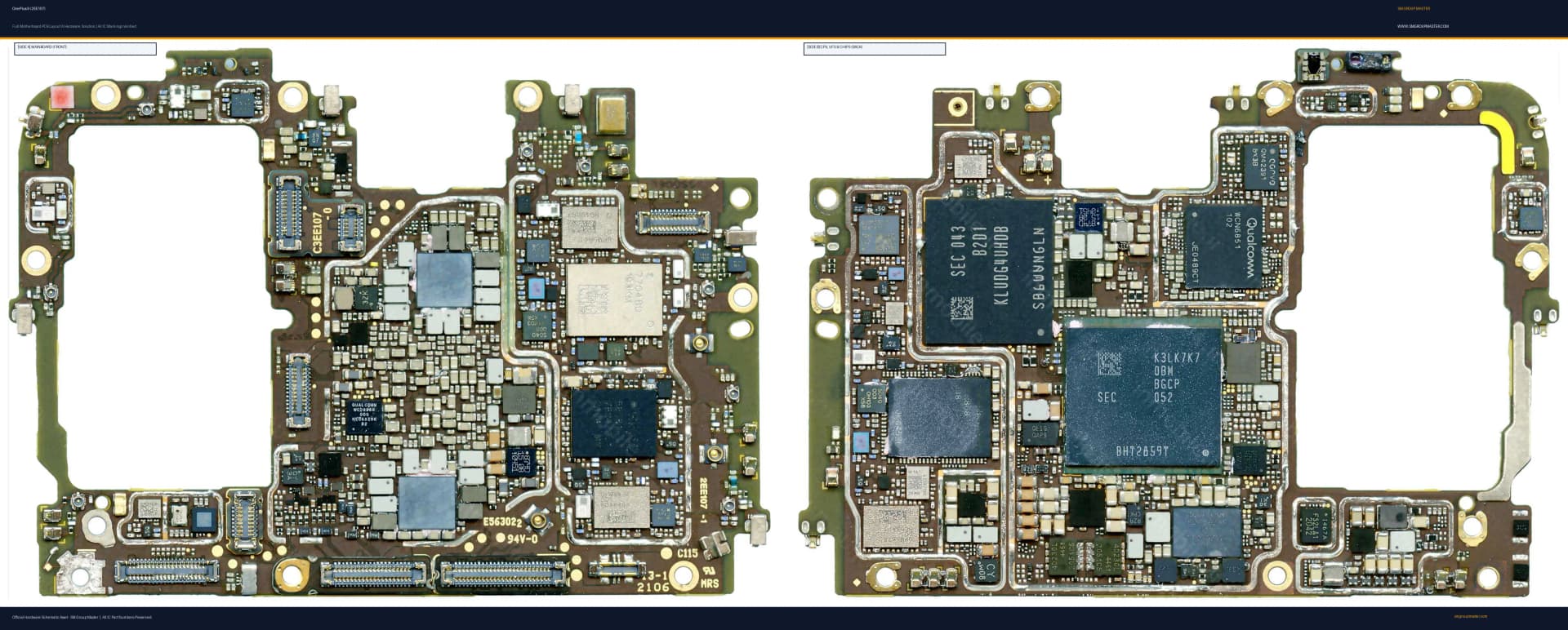 Preview image for OnePlus 9 (2EE107) Hardware Solution & Motherboard Layout
