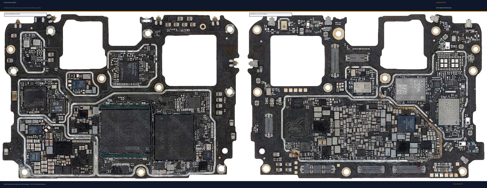 Preview image for OnePlus ACE3V (2AA553) Hardware Solution & Motherboard Layout