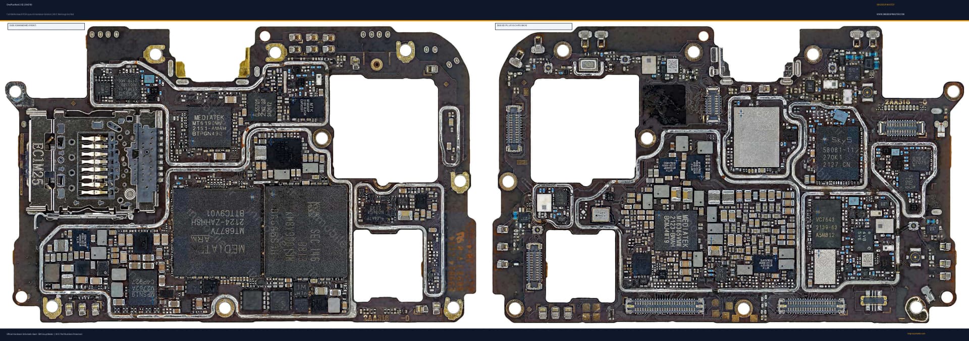 Preview image for OnePlus Nord 2 SE (2AA316) Hardware Solution & Motherboard Layout
