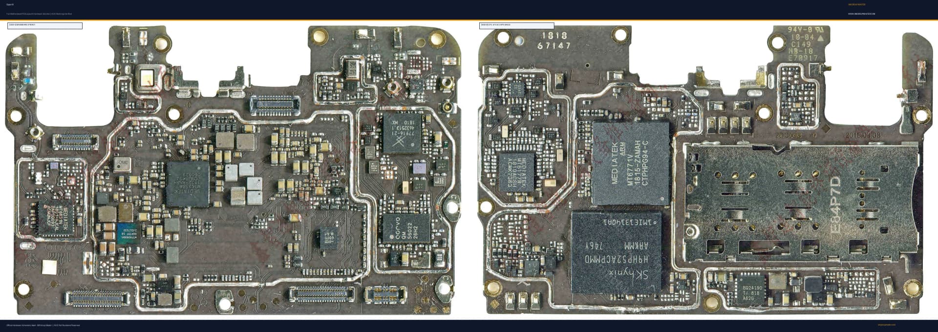 Preview image for Oppo A3 Hardware Solution & Motherboard Layout