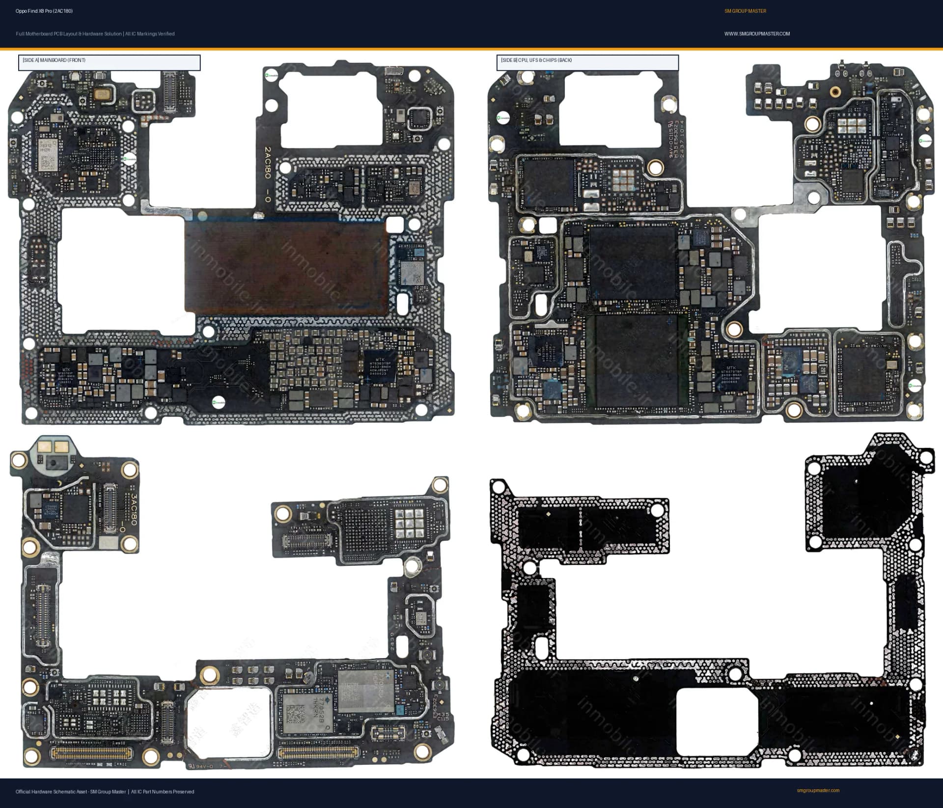 Preview image for Oppo Find X8 Pro (2AC180) Hardware Solution & Motherboard Layout