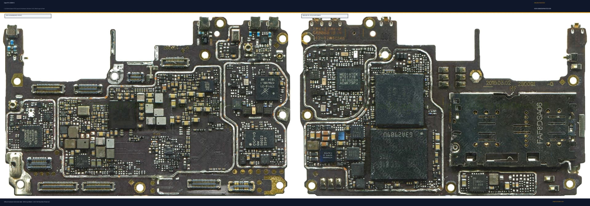 Preview image for Oppo R15 (2BD091) Hardware Solution & Motherboard Layout