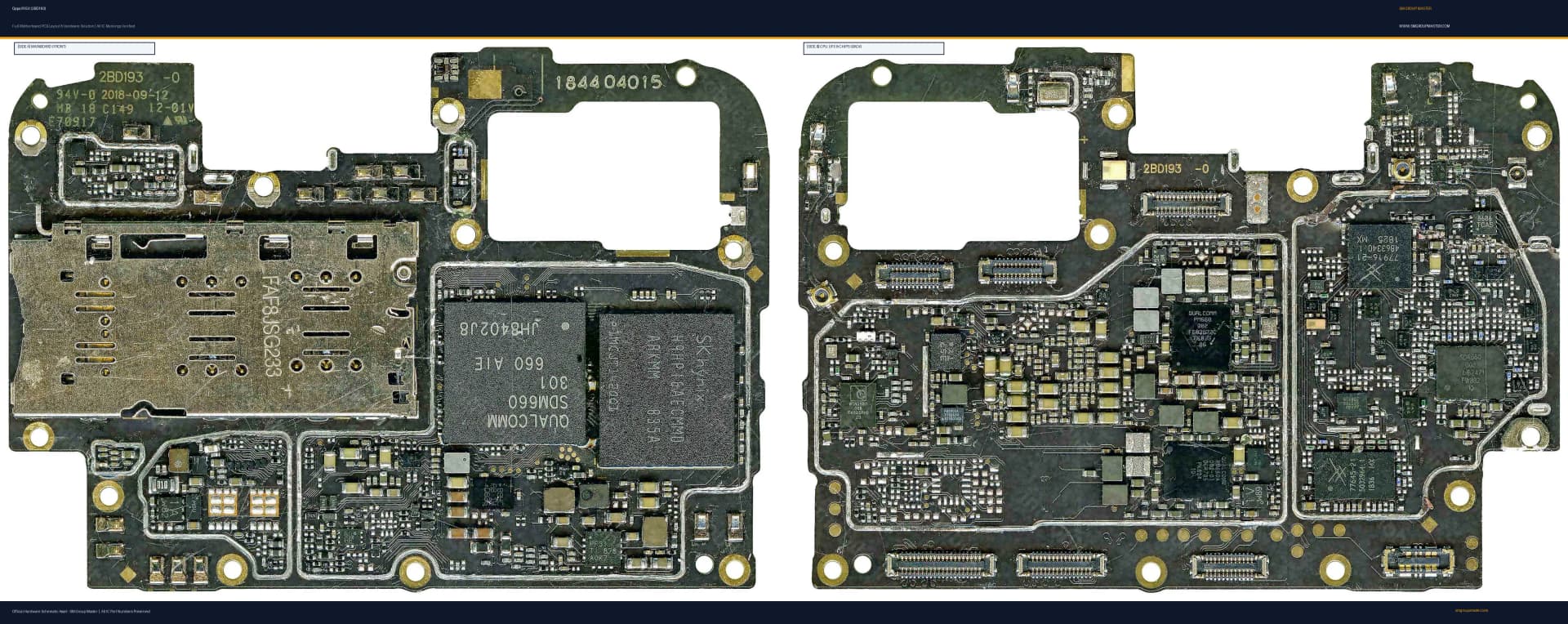 Preview image for Oppo R15X (2BD193) Hardware Solution & Motherboard Layout