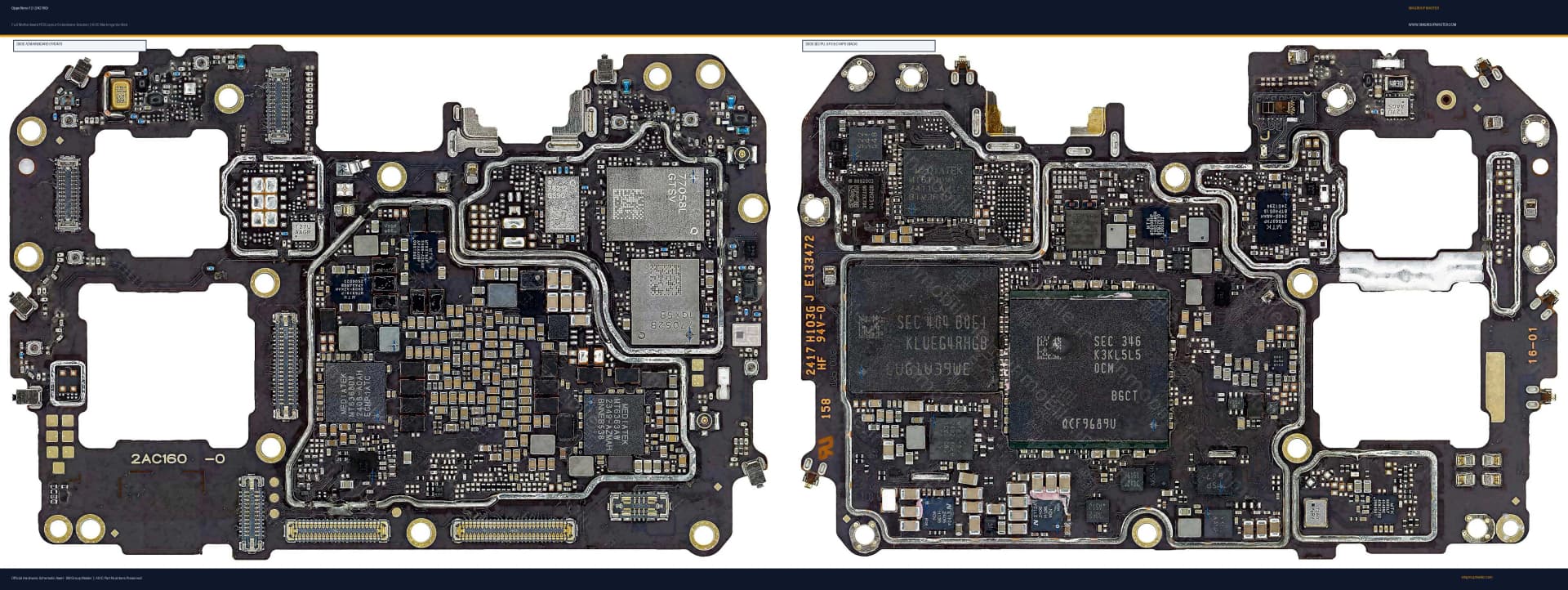 Preview image for Oppo Reno 12 (2AC160) Hardware Solution & Motherboard Layout