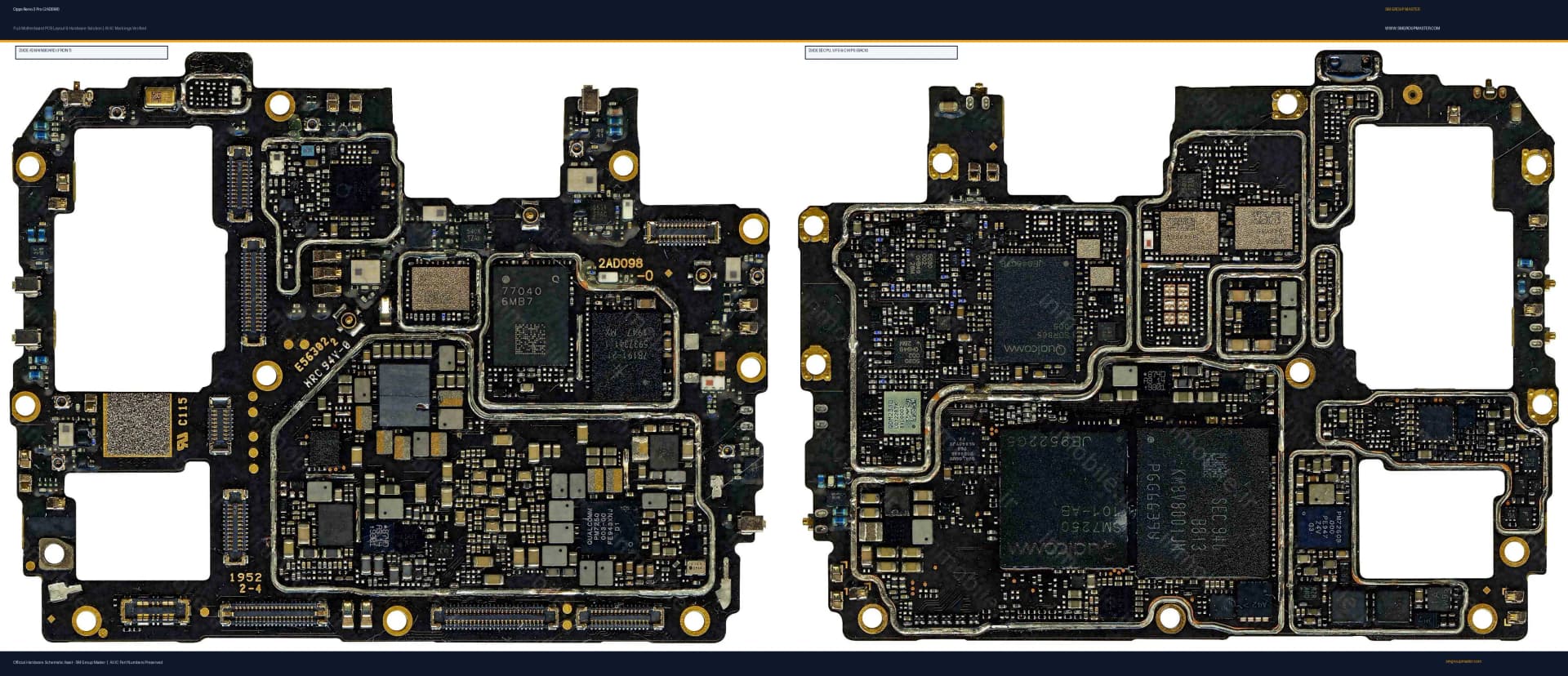 Preview image for Oppo Reno 3 Pro (2AD098) Hardware Solution & Motherboard Layout