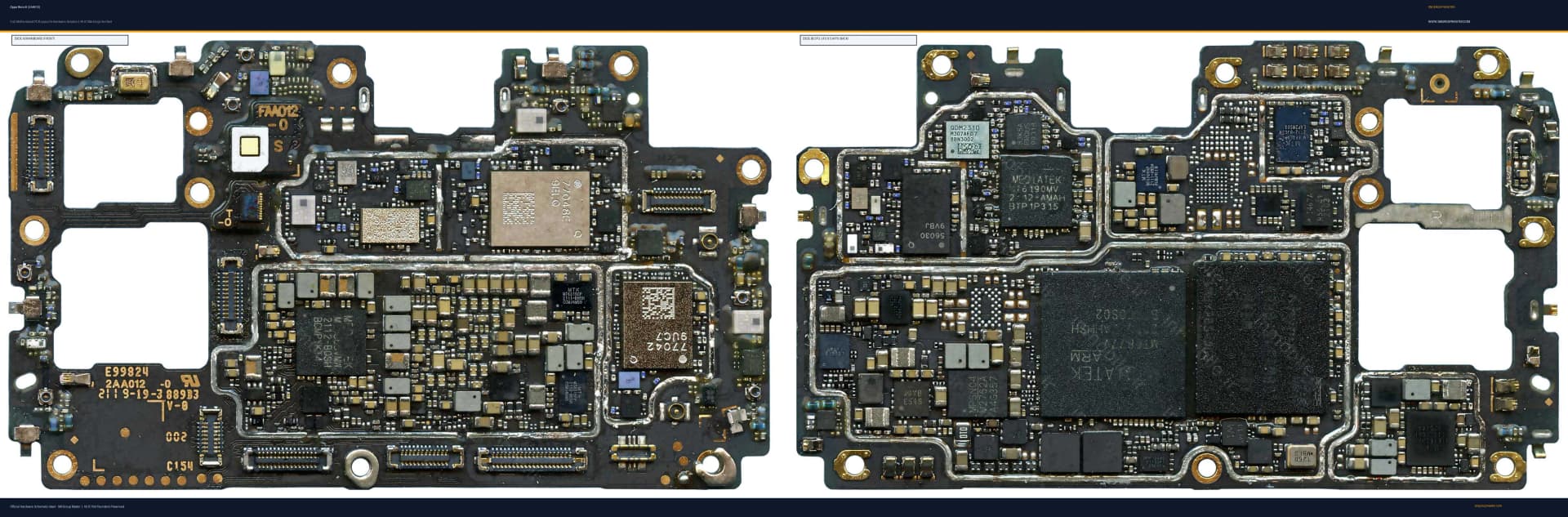 Preview image for Oppo Reno 6 (2AA012) Hardware Solution & Motherboard Layout