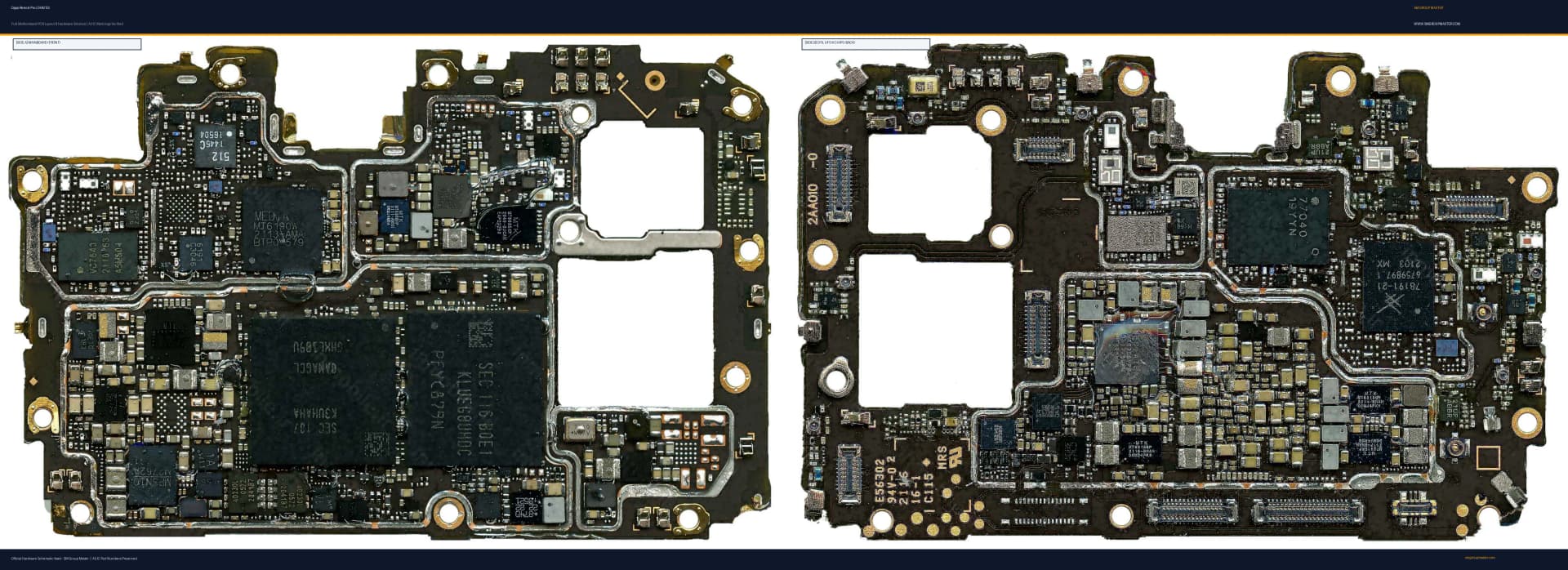 Preview image for Oppo Reno 6 Pro (2AA010) Hardware Solution & Motherboard Layout