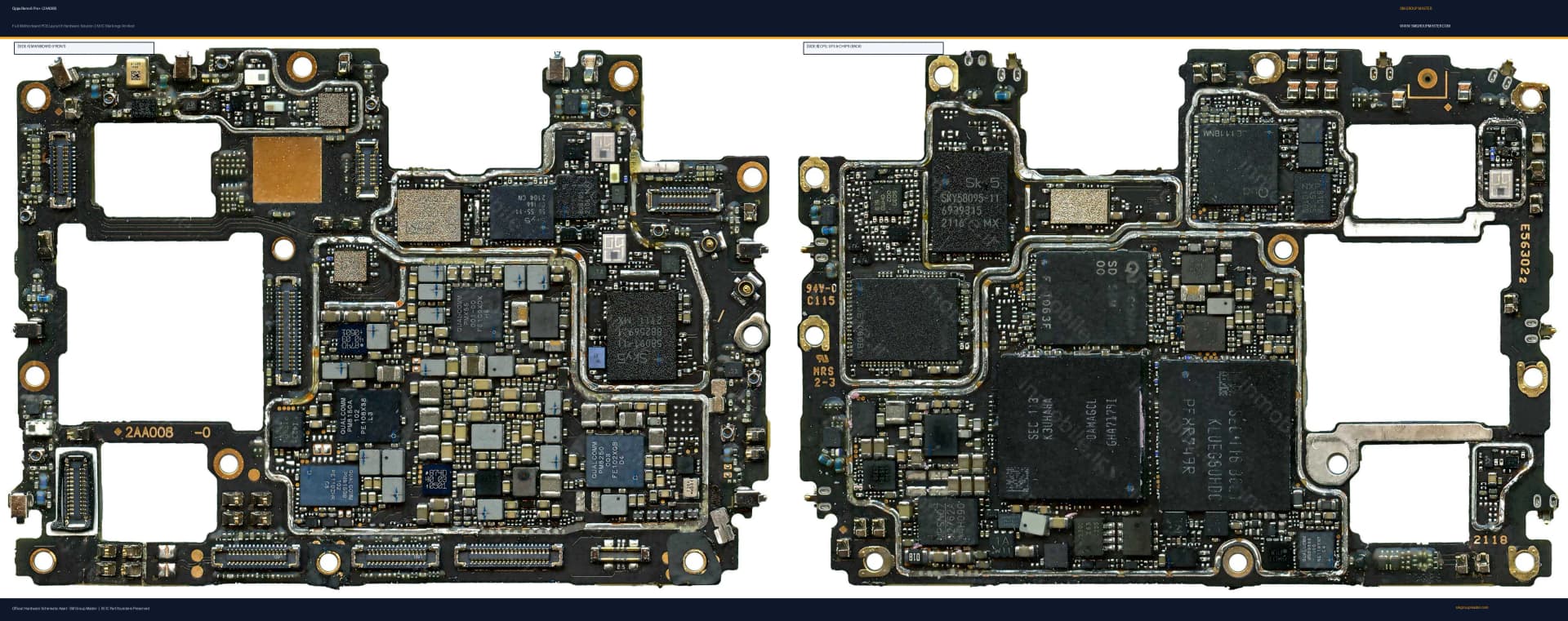 Preview image for Oppo Reno 6 Pro+ (2AA008) Hardware Solution & Motherboard Layout