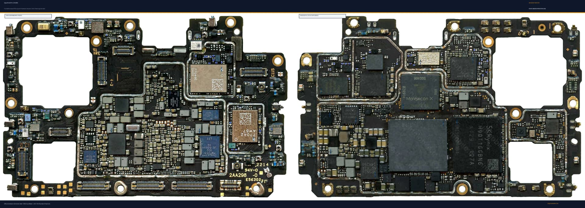 Preview image for Oppo Reno8 Pro (2AA298) Hardware Solution & Motherboard Layout