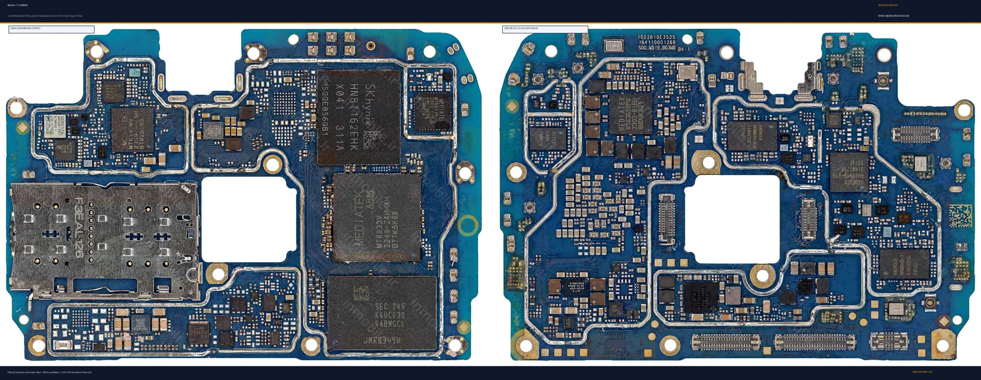 Preview image for Realme 11 (2AB596) Hardware Solution & Motherboard Layout