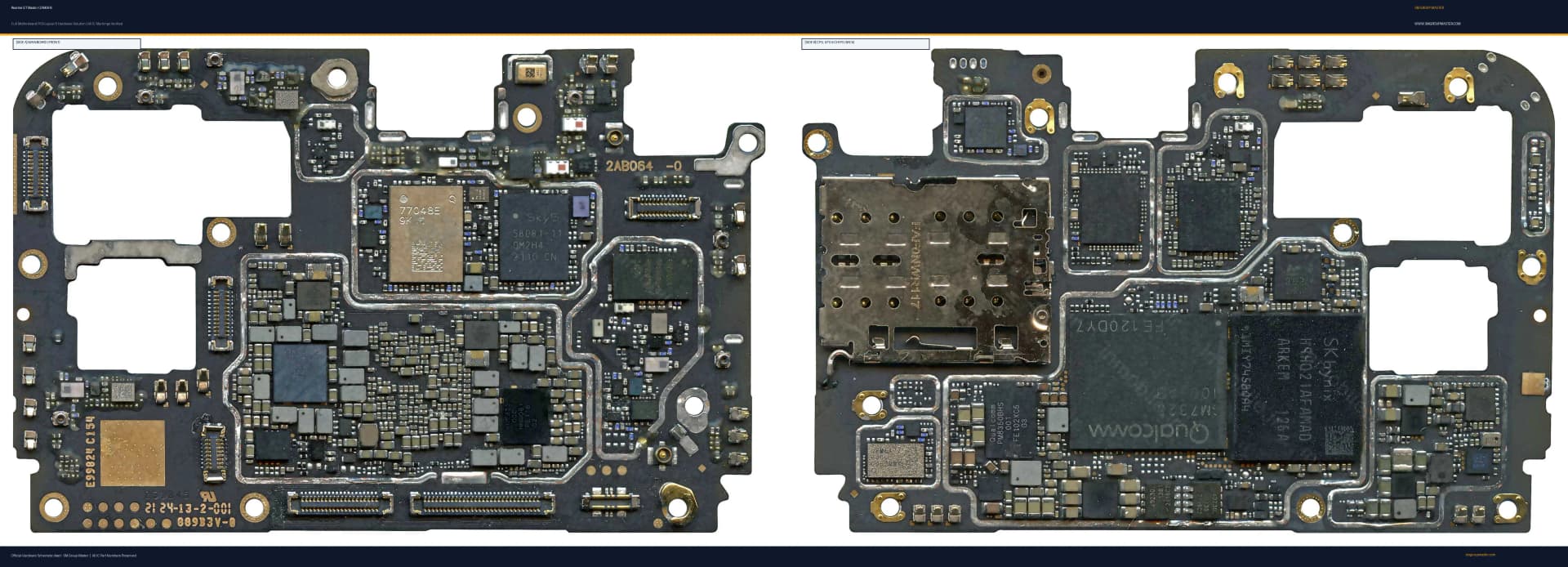 Preview image for Realme GT Master (2AB064) Hardware Solution & Motherboard Layout
