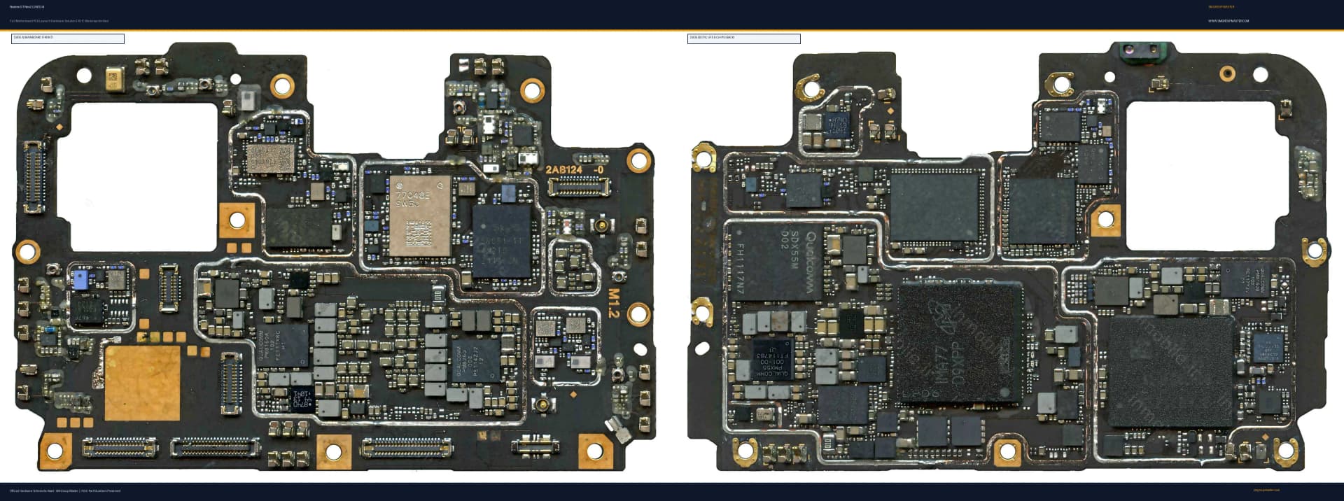 Preview image for Realme GT Neo2 (2AB124) Hardware Solution & Motherboard Layout