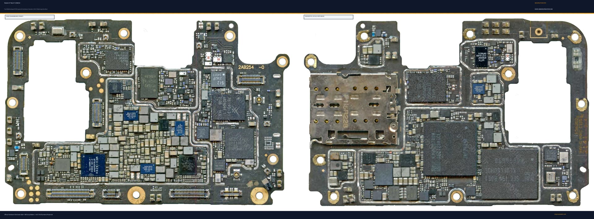 Preview image for Realme GT Neo2T (2AB254) Hardware Solution & Motherboard Layout
