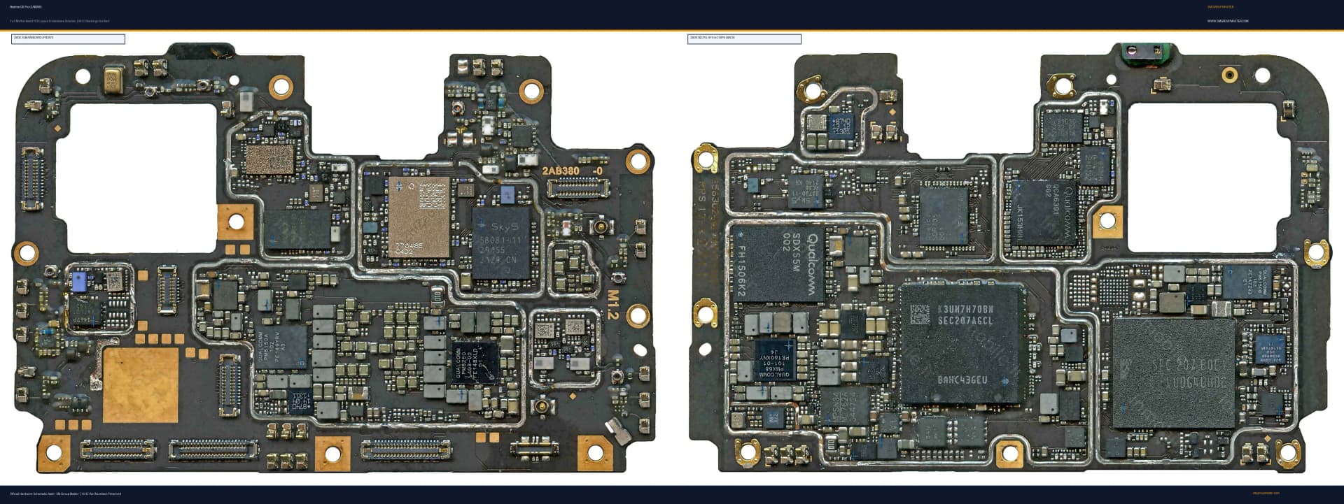Preview image for Realme Q5 Pro (2AB380) Hardware Solution & Motherboard Layout