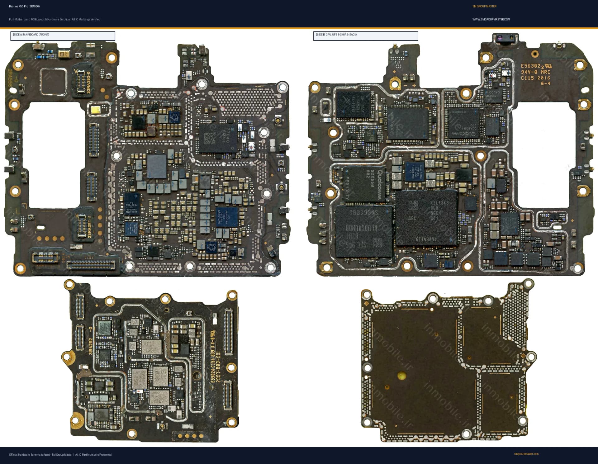 Preview image for Realme X50 Pro (2RA556) Hardware Solution & Motherboard Layout