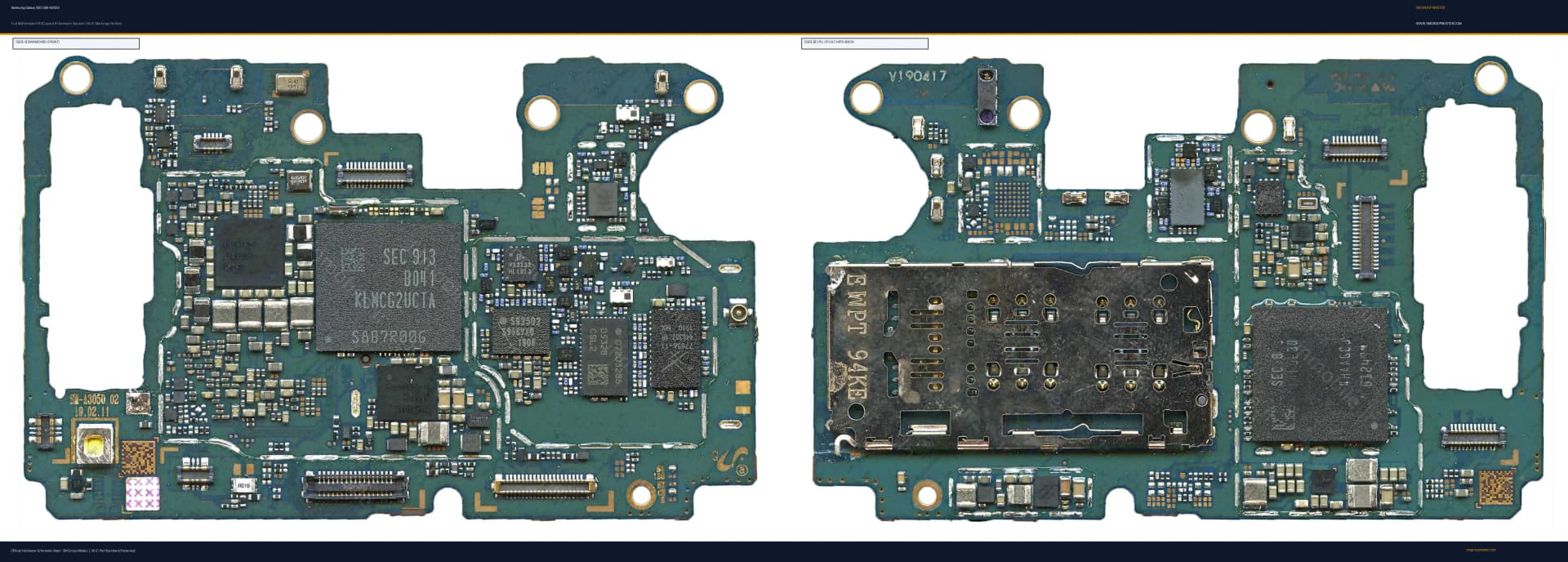 Preview image for Samsung Galaxy A30 (SM-A3050) Hardware Solution & Motherboard Layout