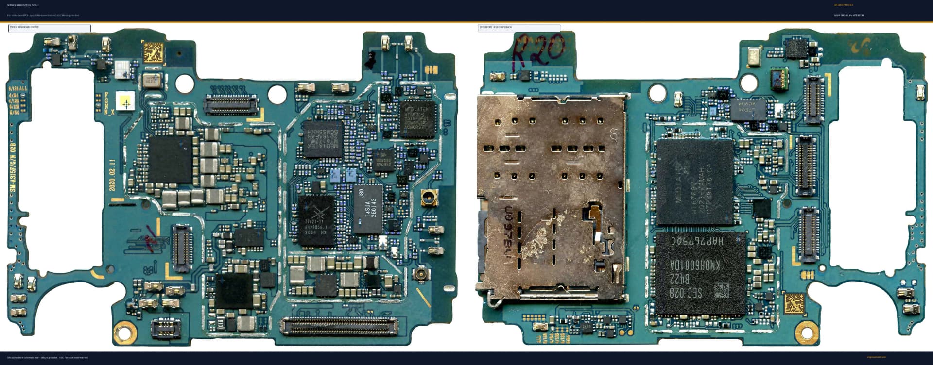 Preview image for Samsung Galaxy A31 (SM-A315F) Hardware Solution & Motherboard Layout