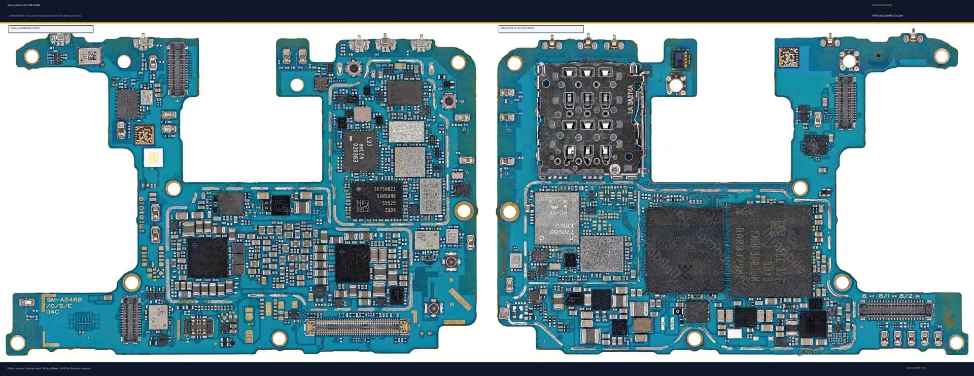 Preview image for Samsung Galaxy A54 (SM-A546B) Hardware Solution & Motherboard Layout