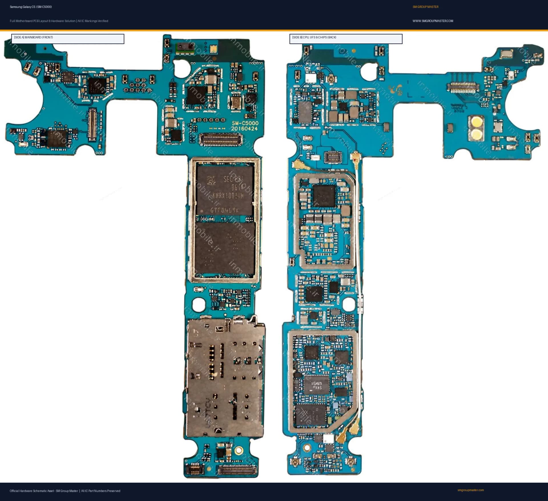 Preview image for Samsung Galaxy C5 (SM-C5000) Hardware Solution & Motherboard Layout