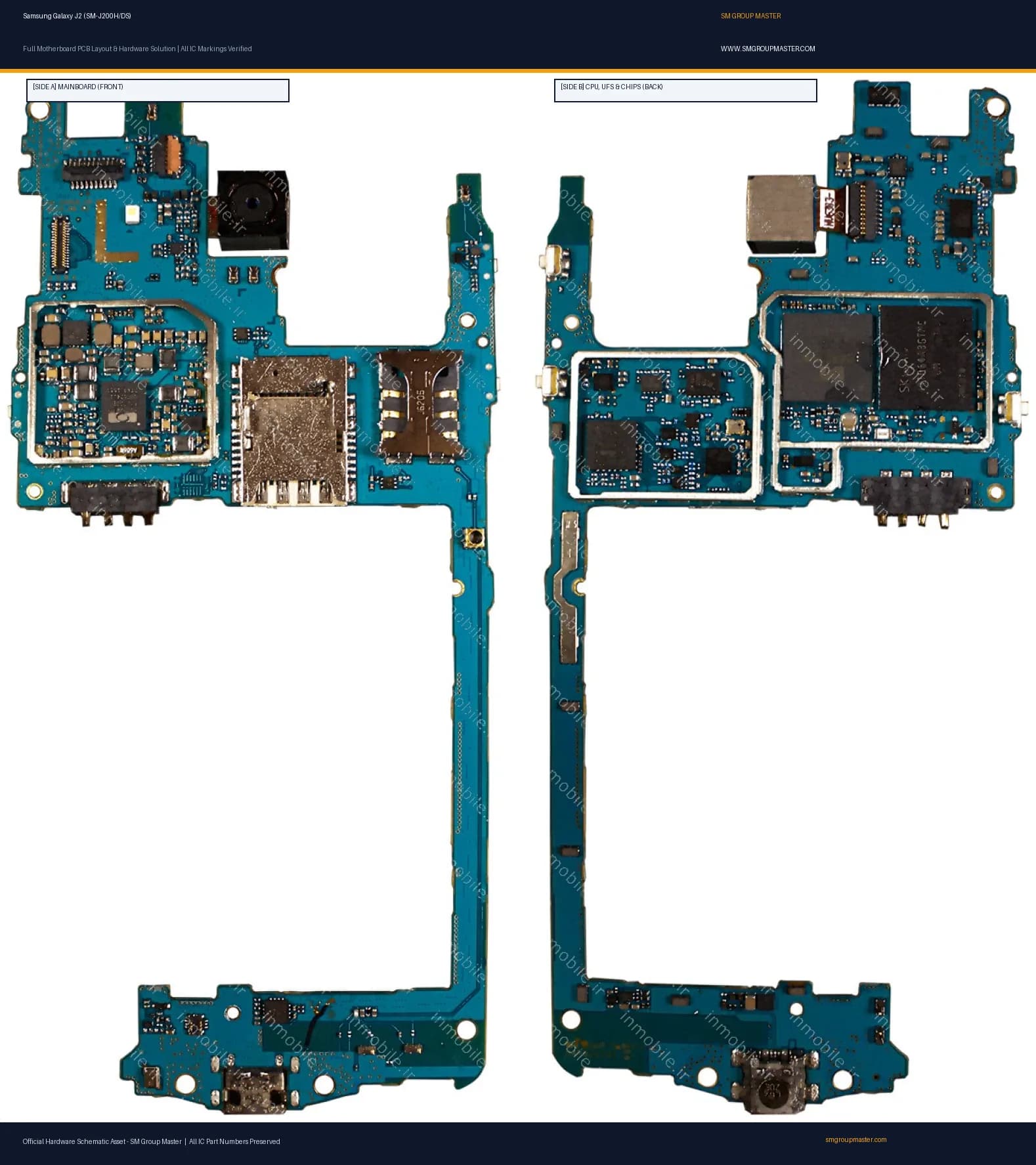 Preview image for Samsung Galaxy J2 (SM-J200H/DS) Hardware Solution & Motherboard Layout