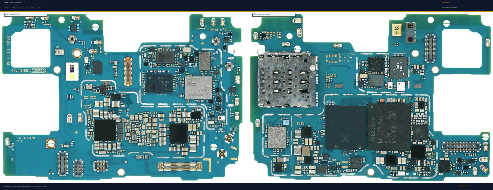 Preview image for Samsung Galaxy M54 (SM-M546B) Hardware Solution & Motherboard Layout