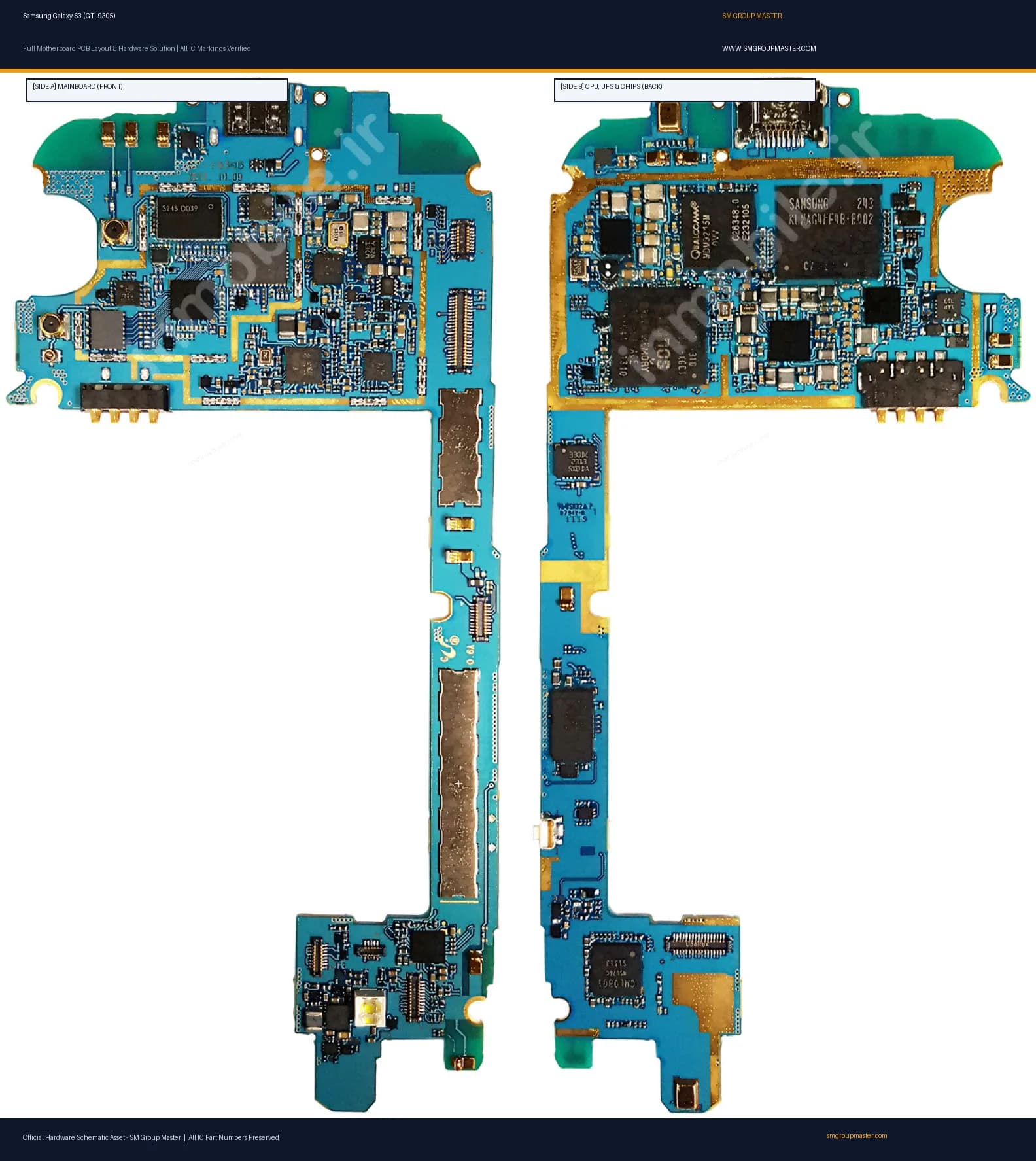 Preview image for Samsung Galaxy S3 (GT-I9305) Hardware Solution & Motherboard Layout