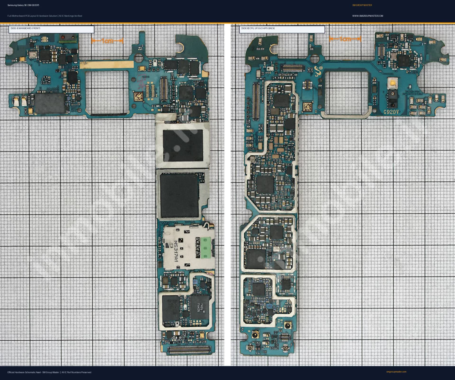Preview image for Samsung Galaxy S6 (SM-G920P) Hardware Solution & Motherboard Layout