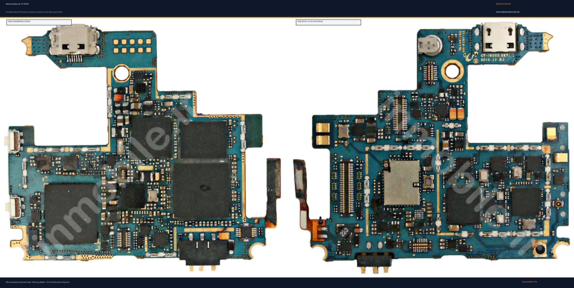 Preview image for Samsung Galaxy SL (GT-I9003) Hardware Solution & Motherboard Layout