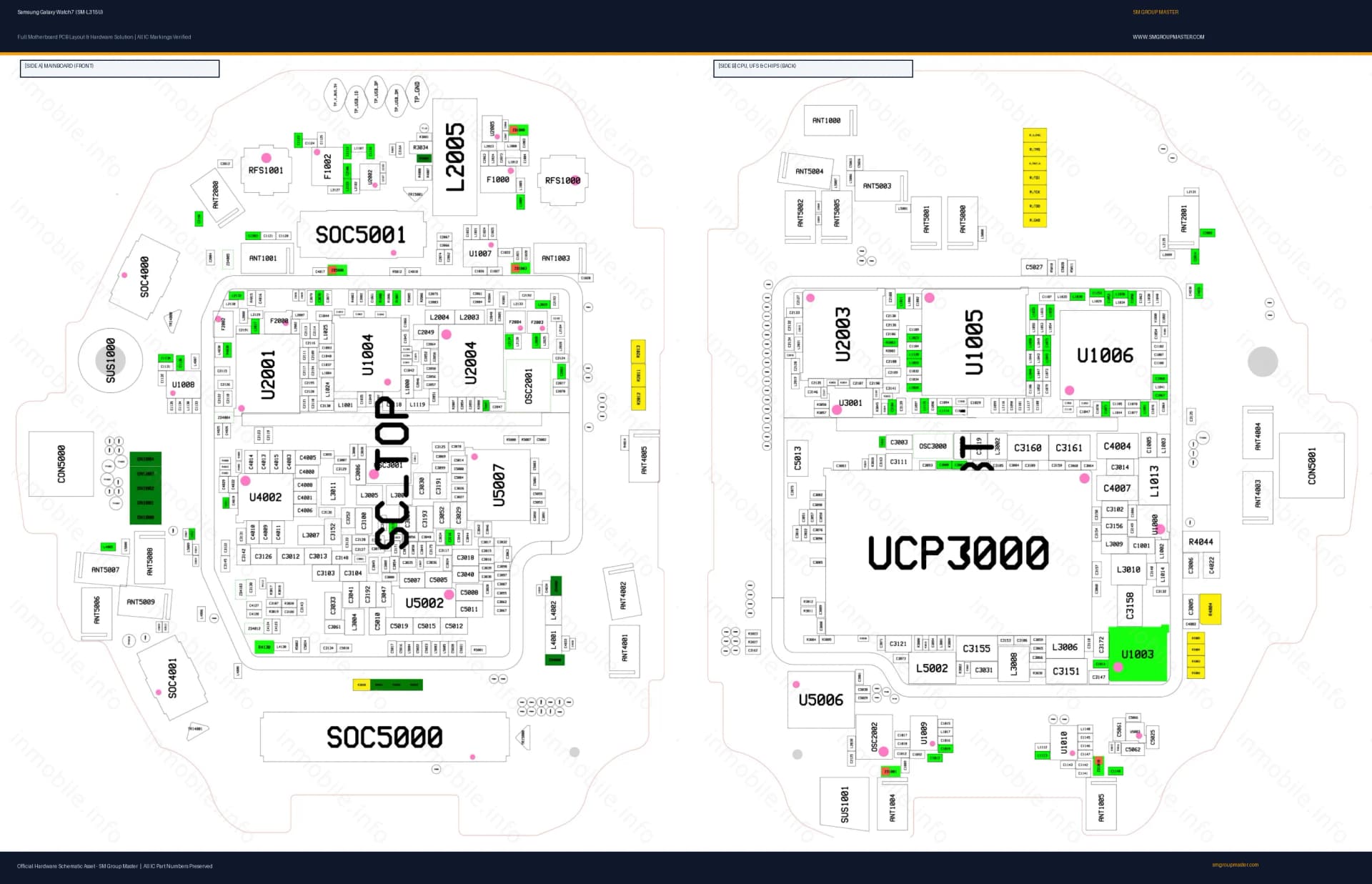 Preview image for Samsung Galaxy Watch7 (SM-L315U) Hardware Solution & Motherboard Layout