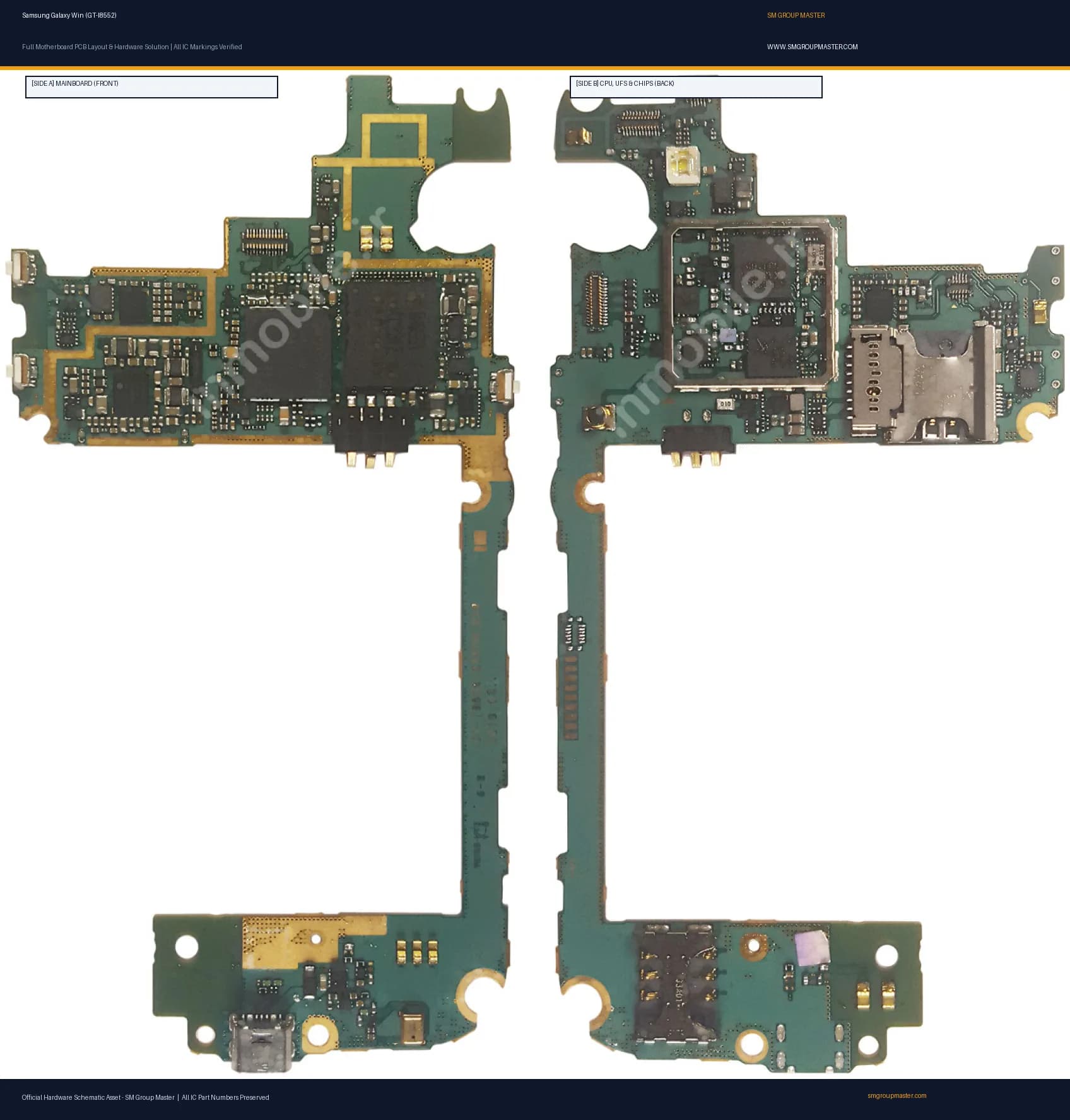 Preview image for Samsung Galaxy Win (GT-I8552) Hardware Solution & Motherboard Layout