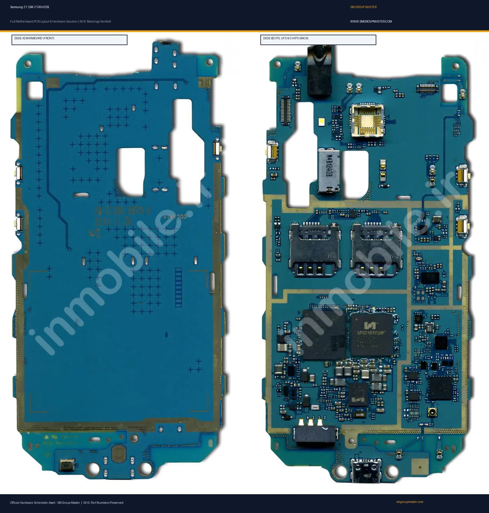 Preview image for Samsung Z1 (SM-Z130H/DS) Hardware Solution & Motherboard Layout