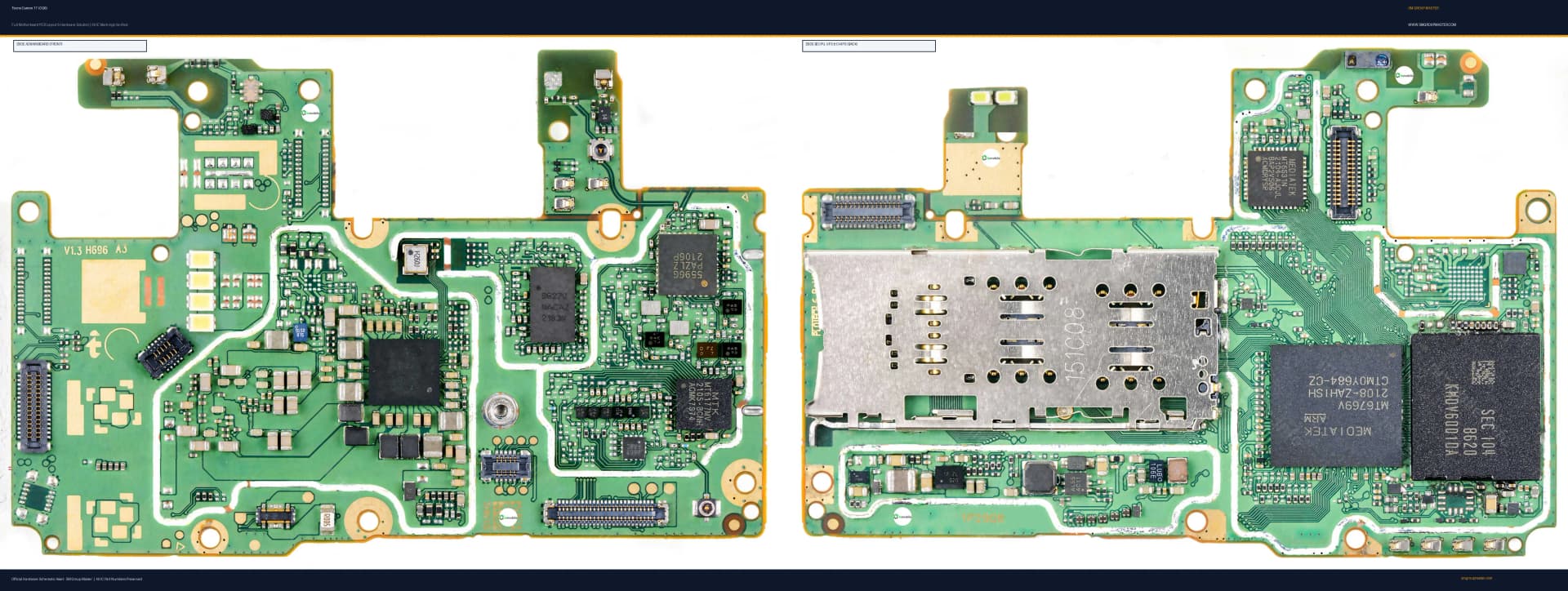 Preview image for Tecno Camon 17 (CG6) Hardware Solution & Motherboard Layout