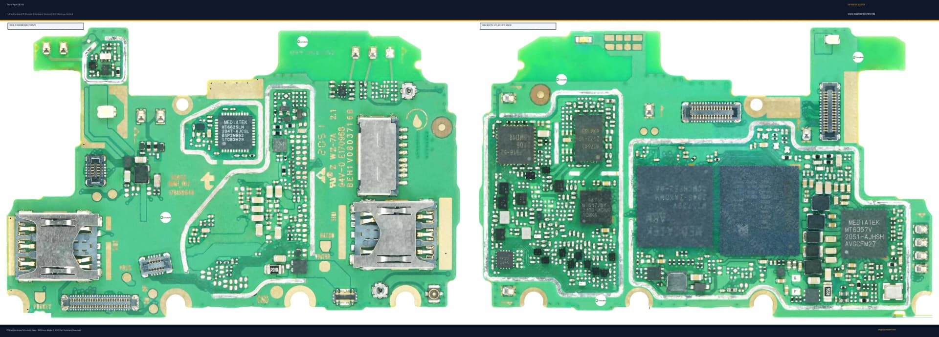 Preview image for Tecno Pop 4 (BC1S) Hardware Solution & Motherboard Layout