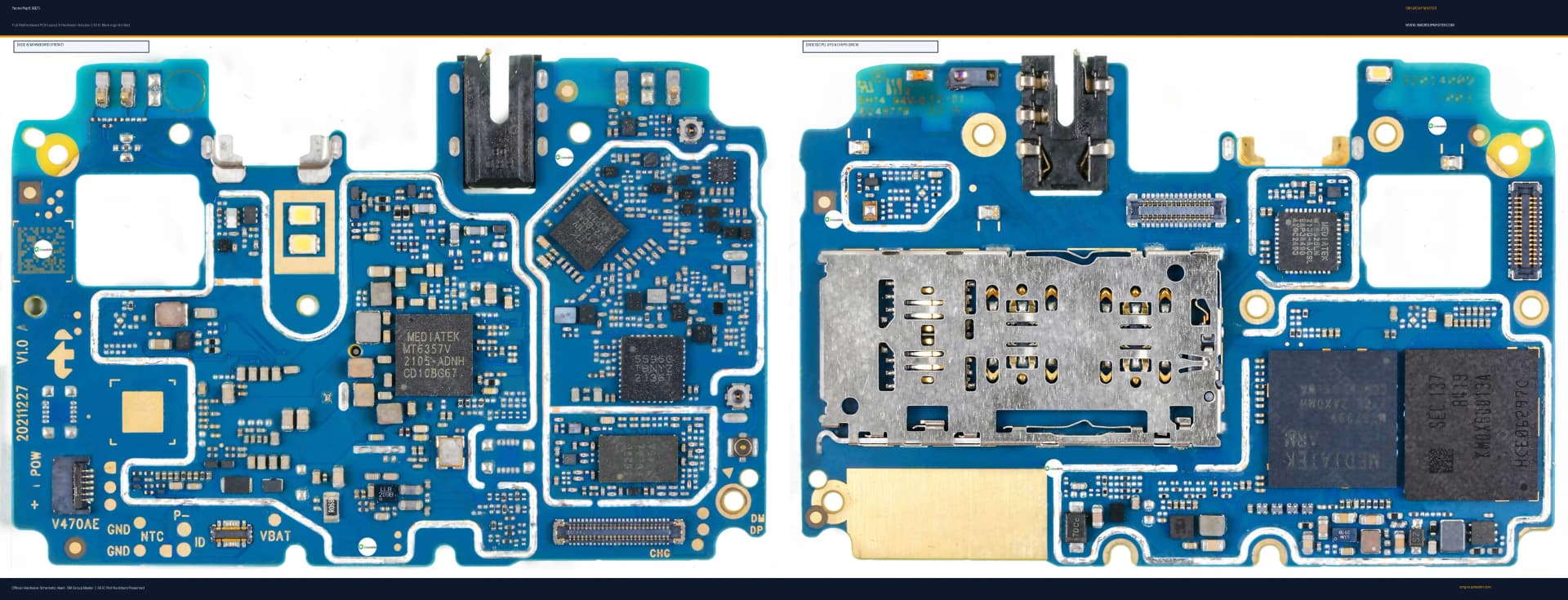 Preview image for Tecno Pop 6 (BE7) Hardware Solution & Motherboard Layout