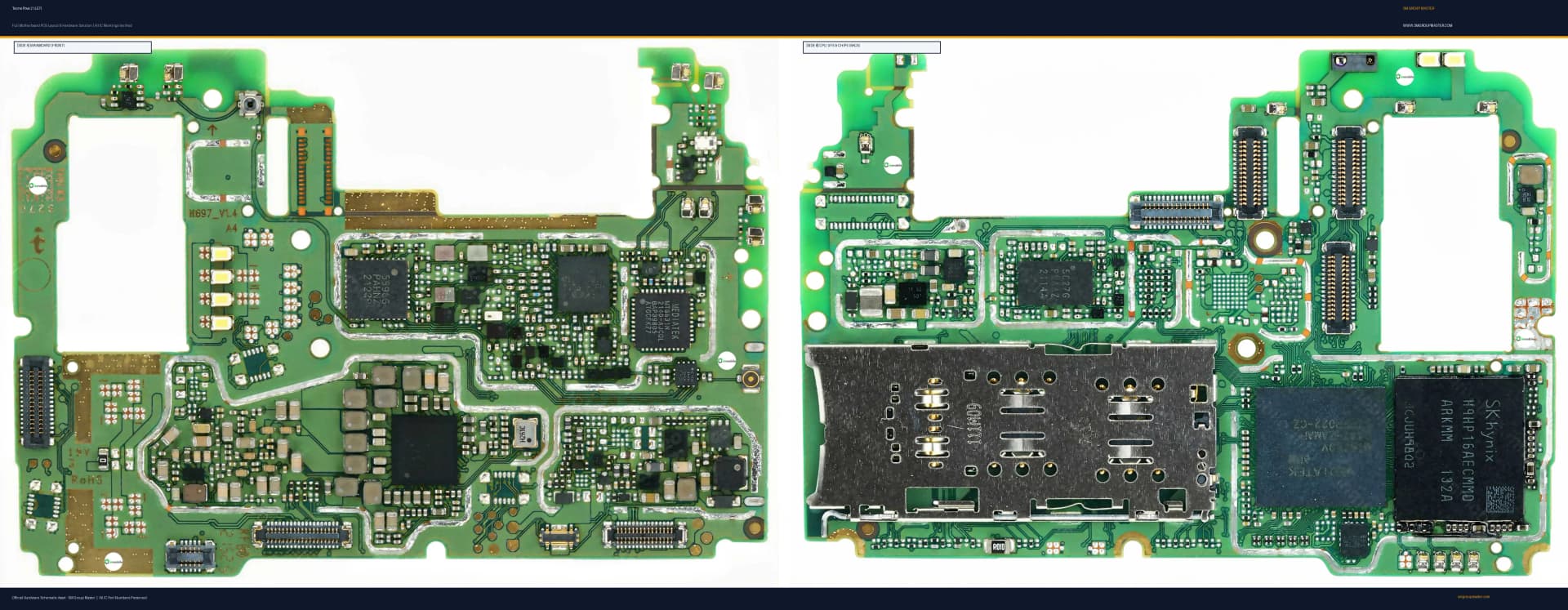 Preview image for Tecno Pova 2 (LE7) Hardware Solution & Motherboard Layout