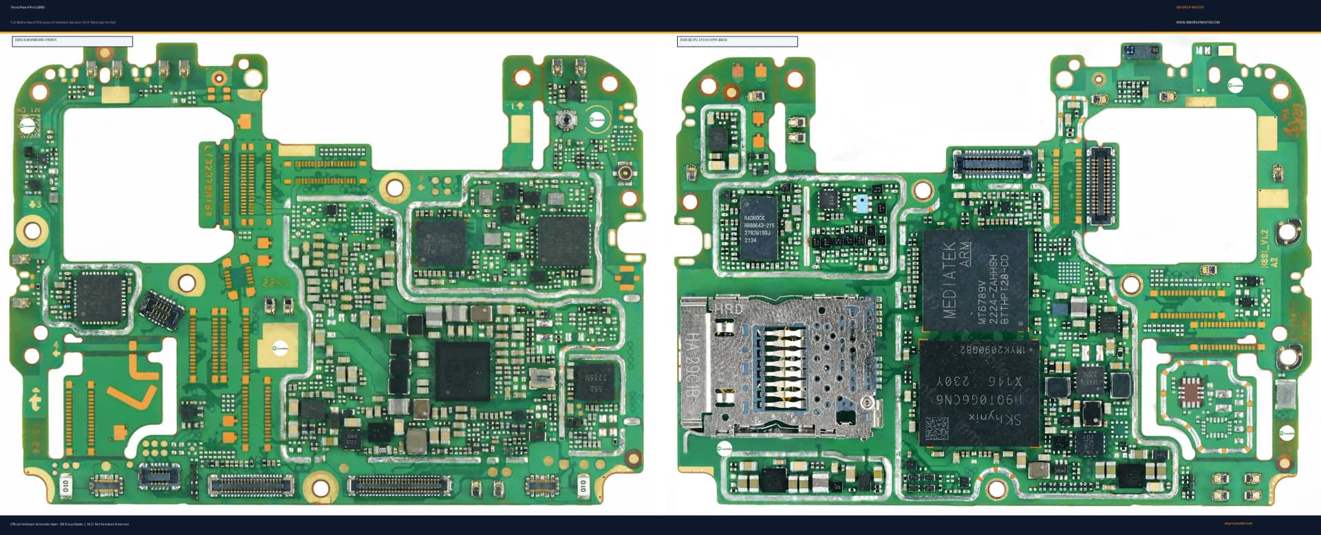 Preview image for Tecno Pova 4 Pro (LG8N) Hardware Solution & Motherboard Layout