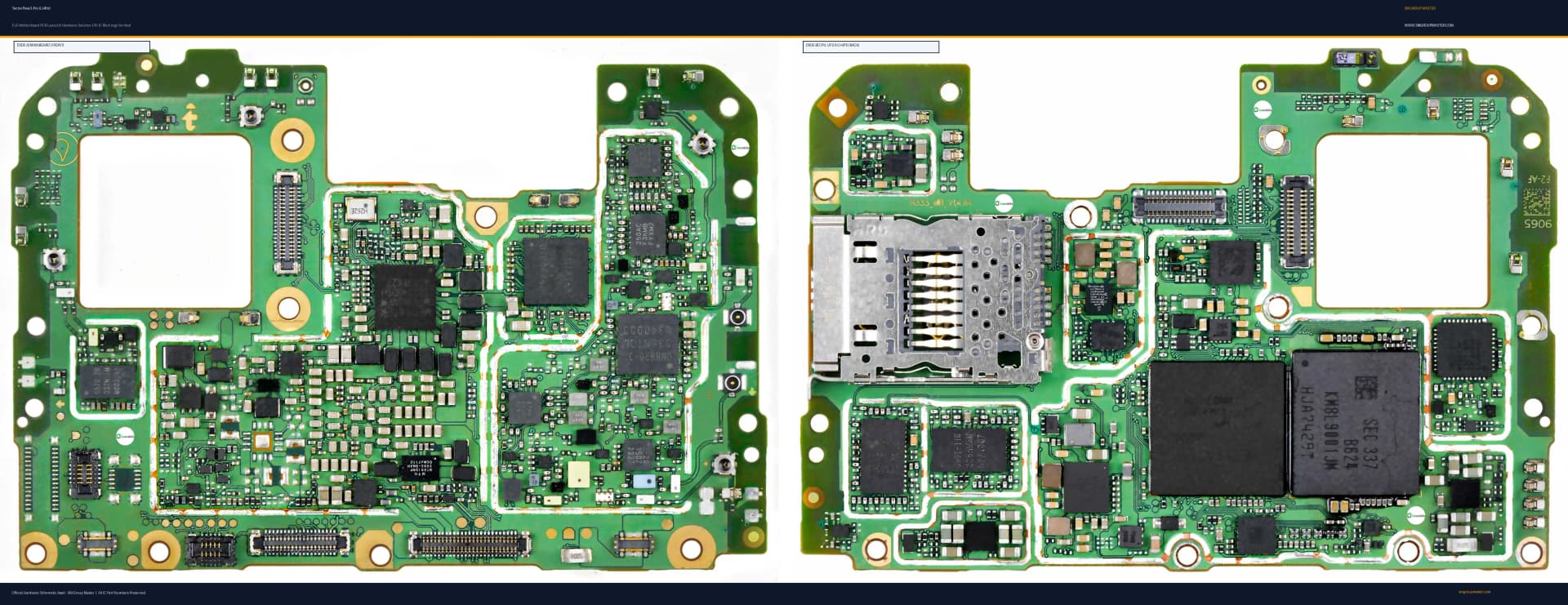 Preview image for Tecno Pova 5 Pro (LH8n) Hardware Solution & Motherboard Layout