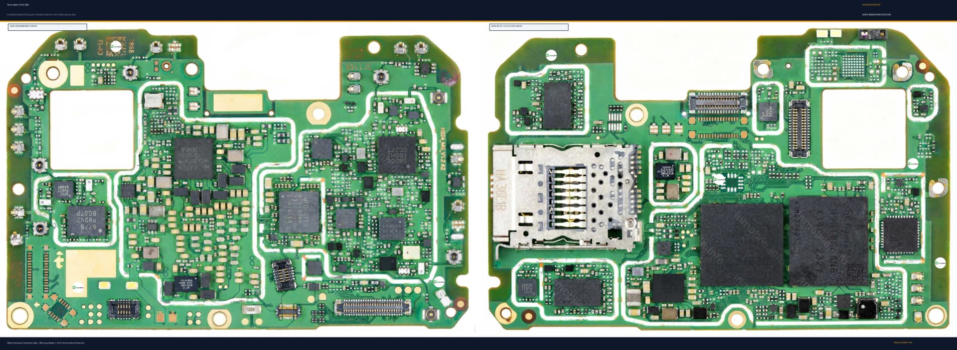 Preview image for Tecno Spark 10 5G (KI8) Hardware Solution & Motherboard Layout